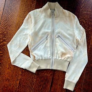 Made in Italy ombré baseball jacket